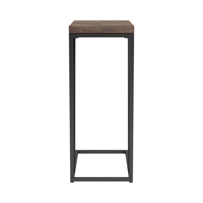 Coaster Furniture Sergio 931147 Engineered Wood C-Shaped Side Table - Rustic Tobacco IMAGE 2