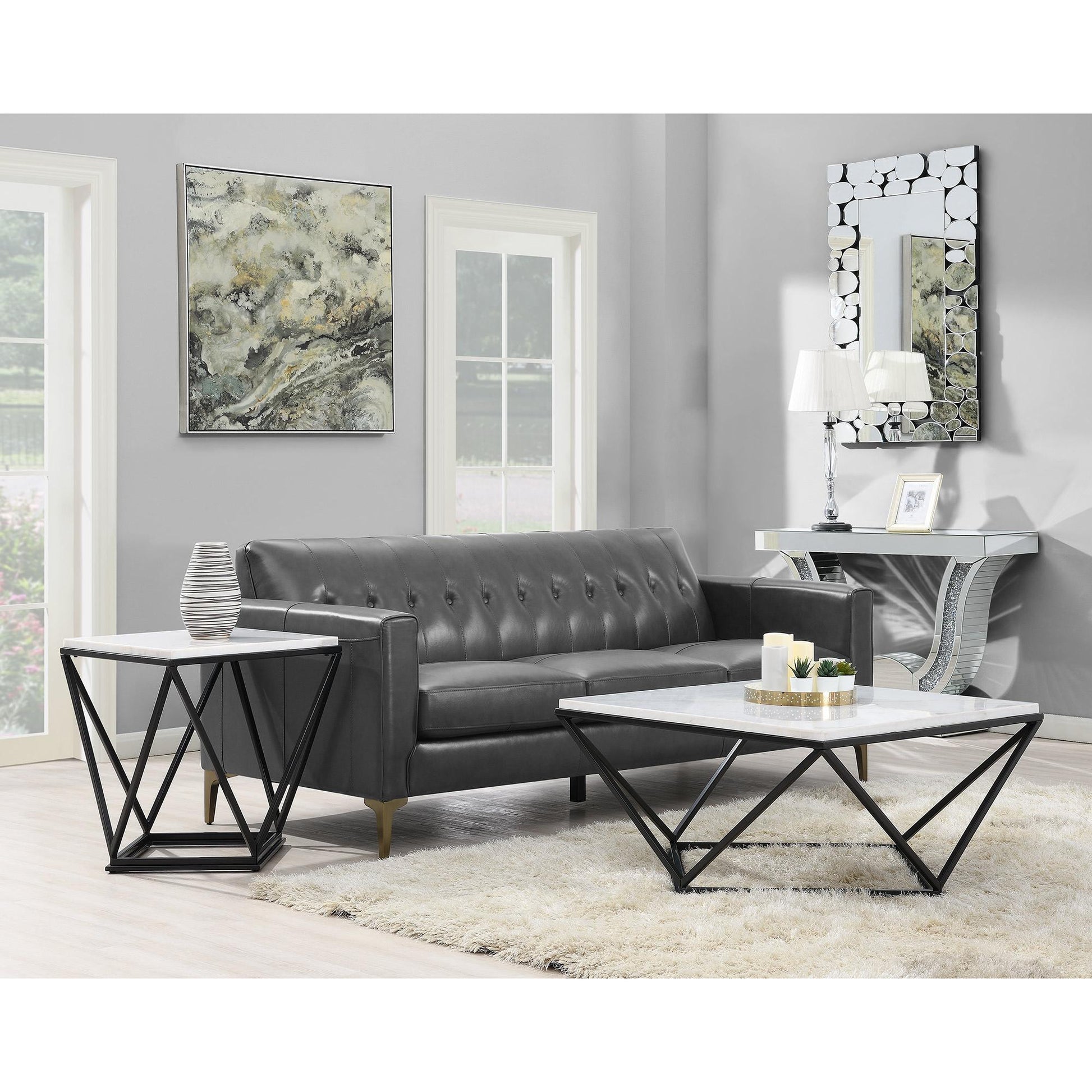  Elements International Riko CRK100ET End Table IMAGE 6