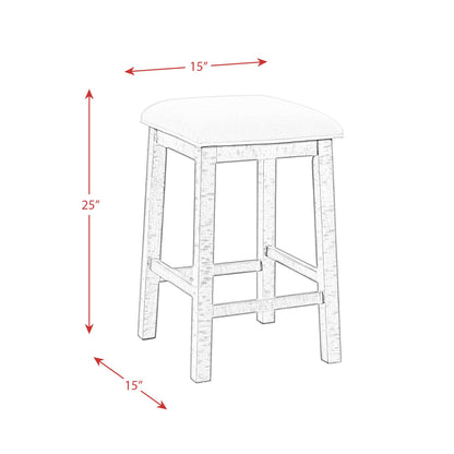  Elements International Stone 4 pc Counter Height Dinette IMAGE 19