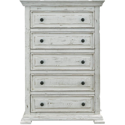  Elements International Olivia MBLV700CH Chest - White IMAGE 1