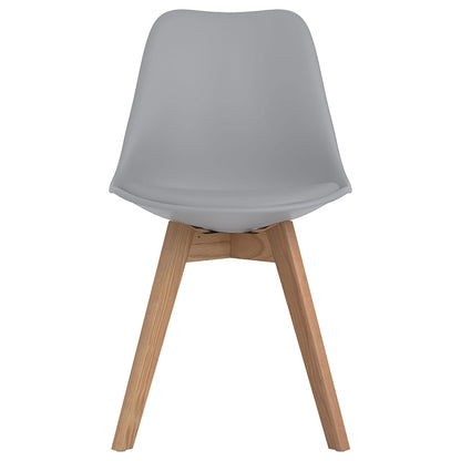 Coaster Furniture Caballo 110132 Polypropylene Dining Side Chair - Grey IMAGE 2