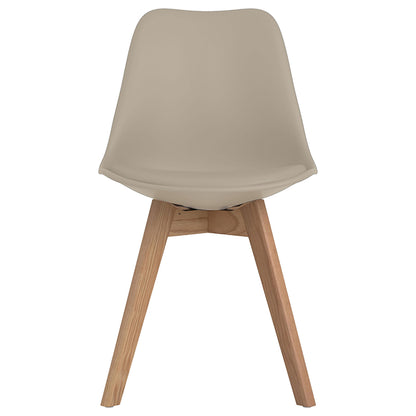 Coaster Furniture Caballo 110152 Polypropylene Dining Side Chair - Tan IMAGE 2