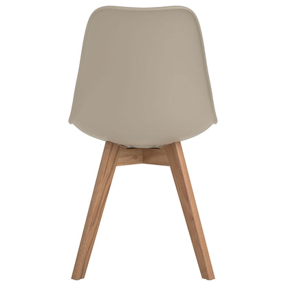  Coaster Furniture Caballo 110152 Polypropylene Dining Side Chair - Tan IMAGE 6