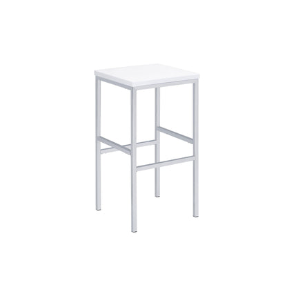 Coaster Furniture Natividad 182525 5-piece Pub Height Bar Table Set - White High Gloss IMAGE 5