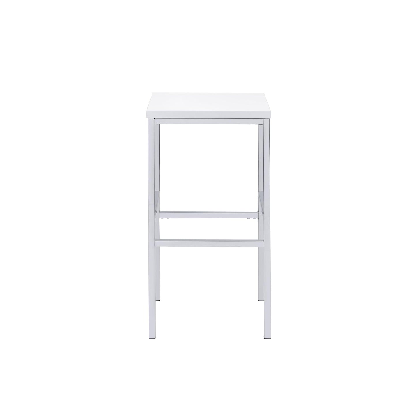 Coaster Furniture Natividad 182525 5-piece Pub Height Bar Table Set - White High Gloss IMAGE 6