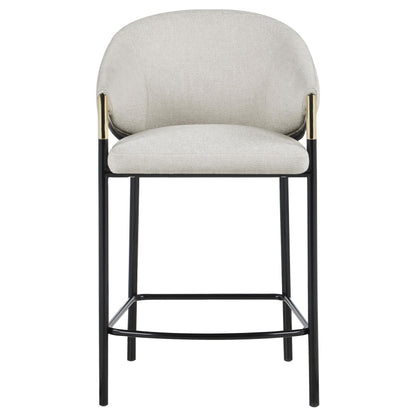 Coaster Furniture Chadwick 183436 Fabric Upholstered Counter Chair - Beige IMAGE 2