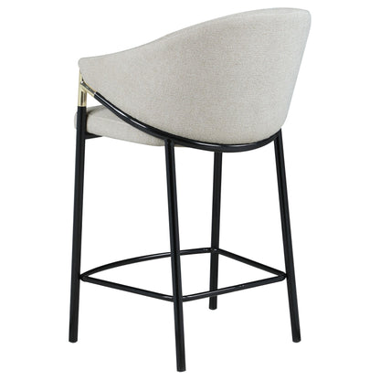 Coaster Furniture Chadwick 183436 Fabric Upholstered Counter Chair - Beige IMAGE 5