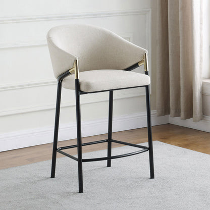 Coaster Furniture Chadwick 183436 Fabric Upholstered Counter Chair - Beige IMAGE 9