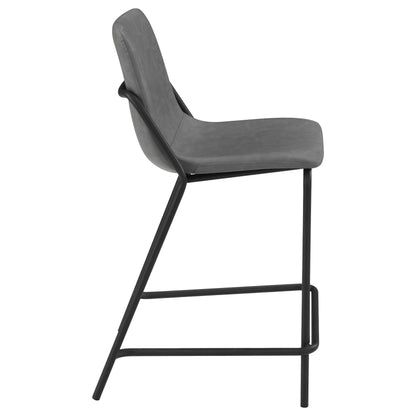 Coaster Furniture Earnest 183452 Upholstered Counter Chair - Grey IMAGE 8
