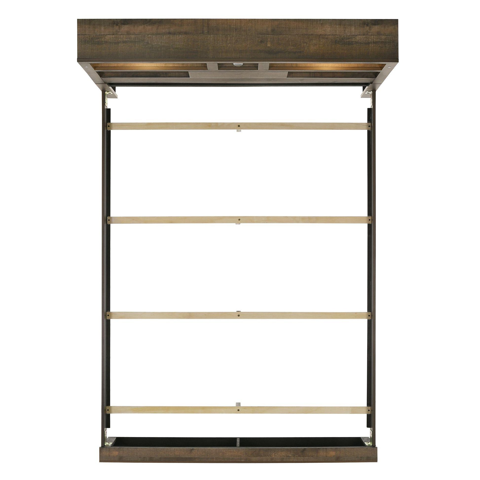  Elements International Bailey BY520FB Full Bookcase Bed with Bluetooth IMAGE 3