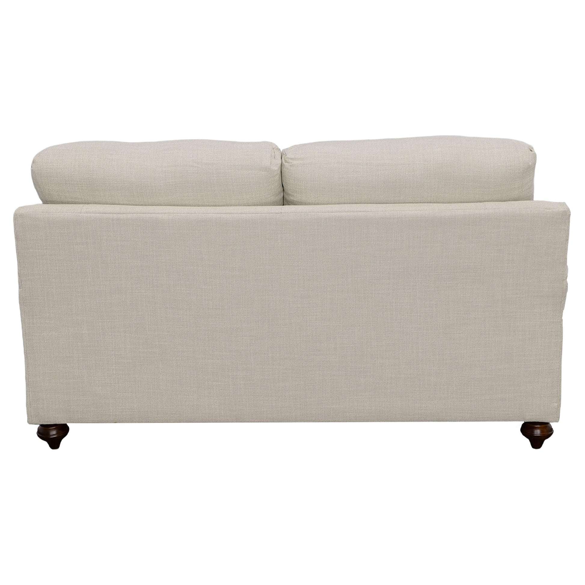 Coaster Furniture Glenn 511095 Upholstered English Arm Loveseat - Light Grey and Grey IMAGE 6