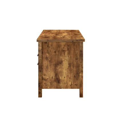 Coaster Furniture Delwin 881240 47-inch 2-Drawer Lift Top - Computer Desk Rustic Nutmeg IMAGE 3