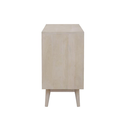  Coaster Furniture Ixora 953430 2-door Wood Accent Cabinet - White Washed and Black IMAGE 5