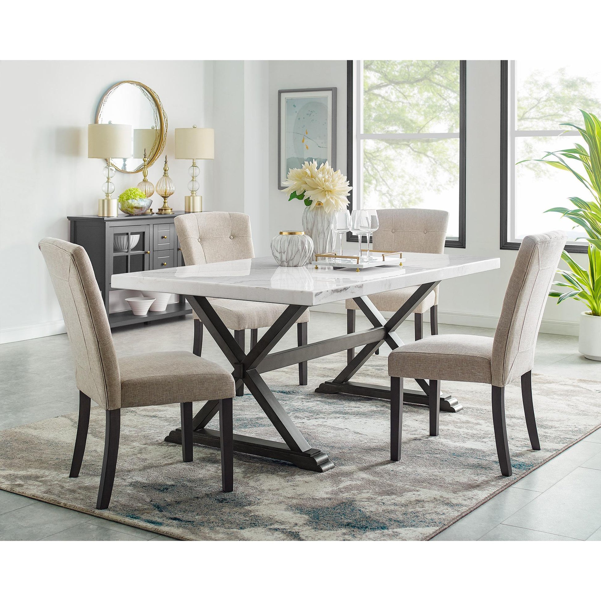  Elements International Lexi CLX100TFSC Upholstered Chair IMAGE 10