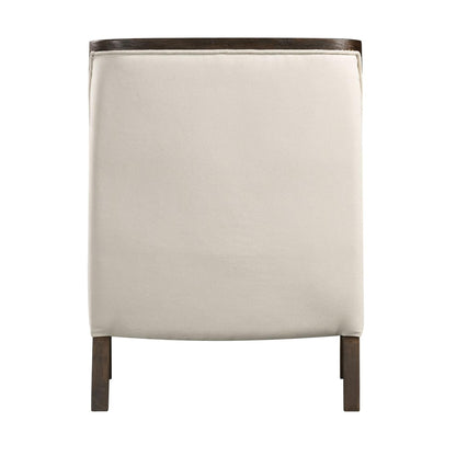 Elements International Hopkins UHK525101E Accent Chair - Natural/Espresso IMAGE 4