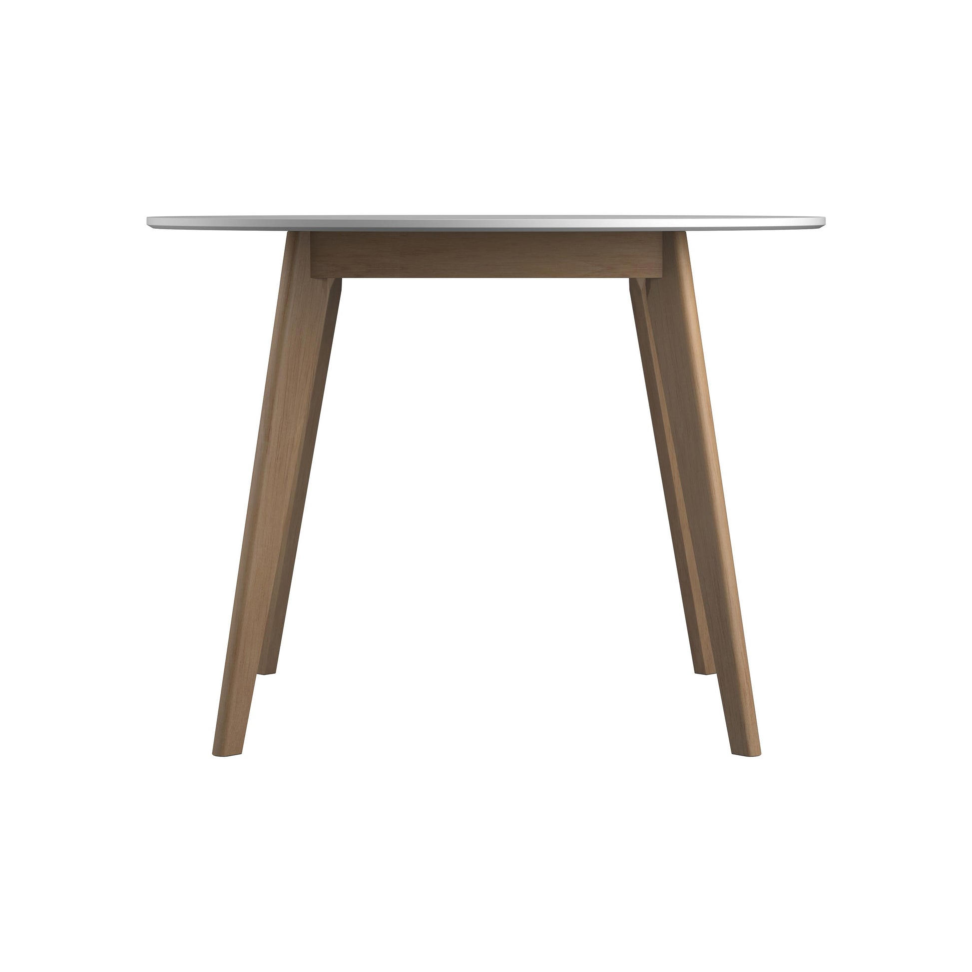 Coaster Furniture Breckenridge 192790 Round 40-inch Round Dining Table - Matte White IMAGE 2