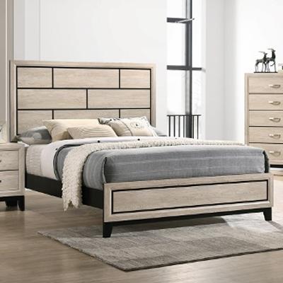 Crown Mark Akerson B4630-Q Queen Bed - Drift Wood IMAGE 1