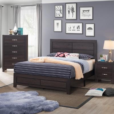 Crown Mark Hopkins B9310-K-BED King Platform Bed in One Box IMAGE 1