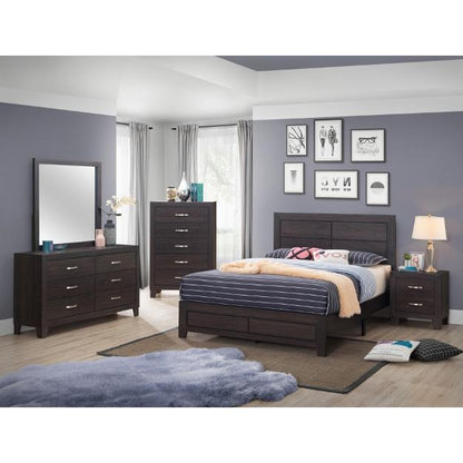 Crown Mark Hopkins B9310-K-BED King Platform Bed in One Box IMAGE 2