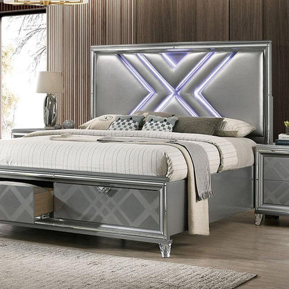 Furniture of America Emmeline FOA7147Q Queen Bed IMAGE 1