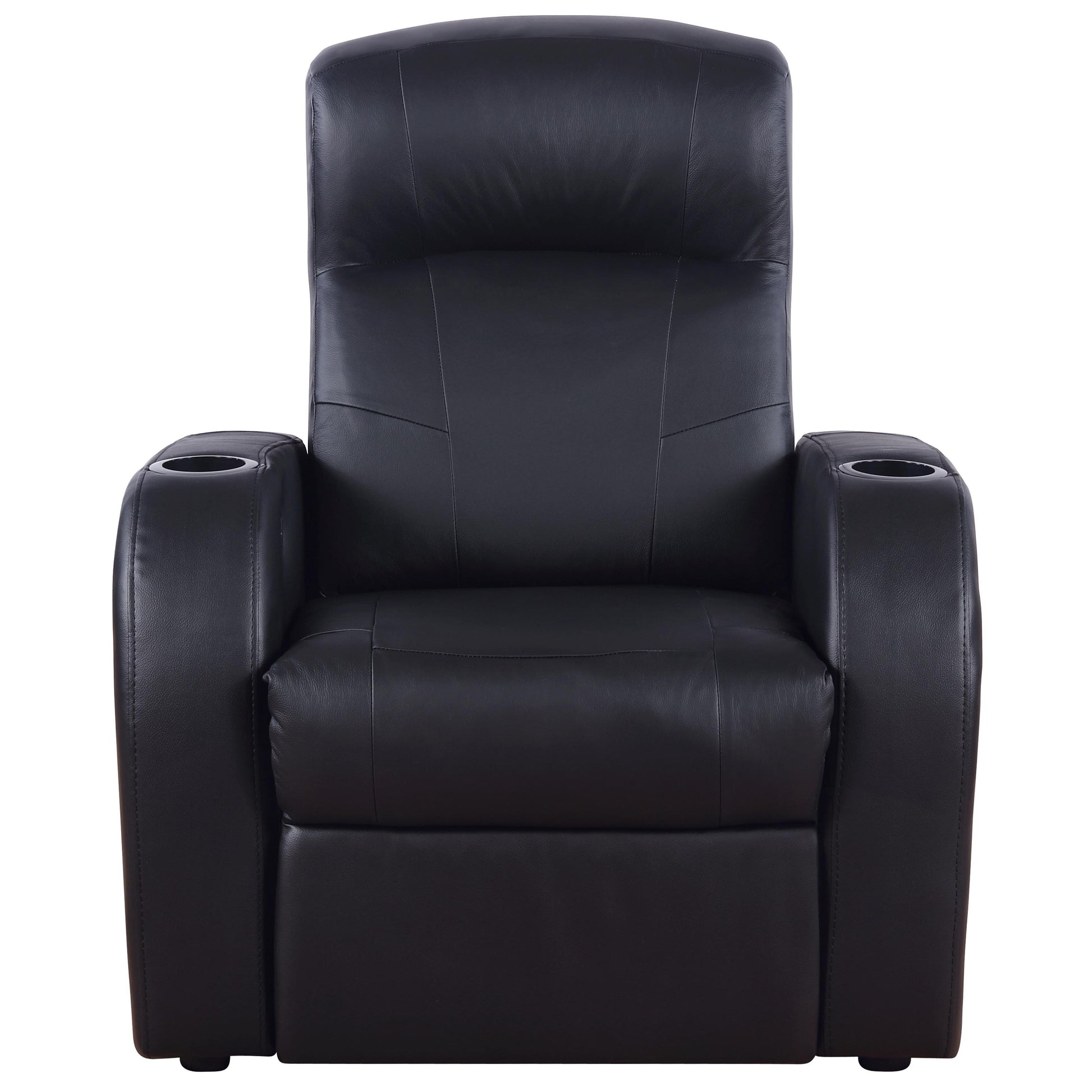  Coaster Furniture Cyrus 600001-S4B 4 pc Home Theater Seating IMAGE 3