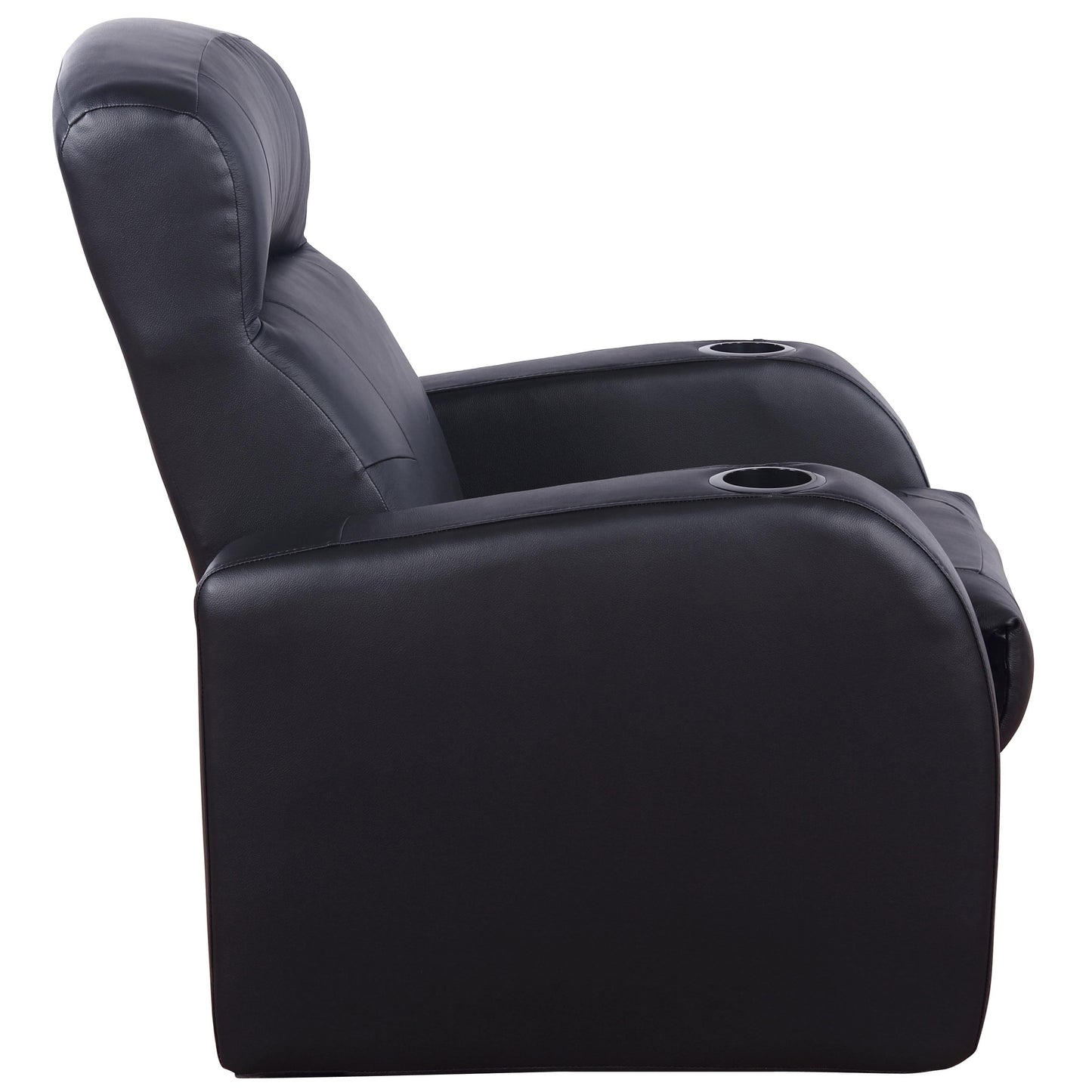  Coaster Furniture Cyrus 600001-S4B 4 pc Home Theater Seating IMAGE 6