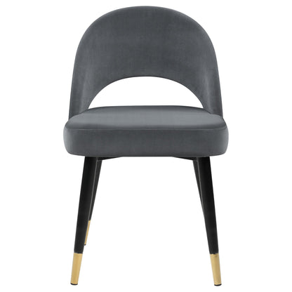 Coaster Furniture Lindsey 192542 Upholstered Dining Side Chair - Grey IMAGE 2
