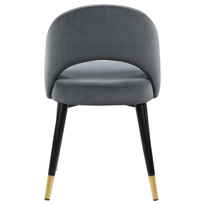 Coaster Furniture Lindsey 192542 Upholstered Dining Side Chair - Grey IMAGE 6