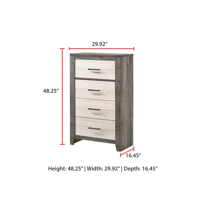 Crown Mark Rhett B8170-4 Drawer Chest IMAGE 3