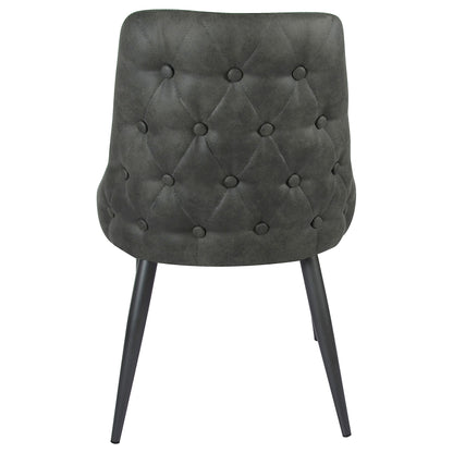 Coaster Furniture Cosmo 106046 Upholstered Dining Side Chair - Grey IMAGE 6
