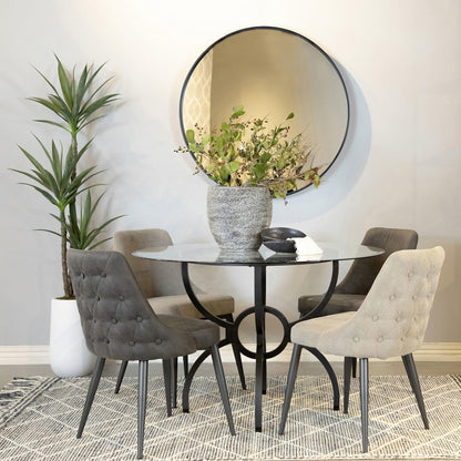 Coaster Furniture Cosmo 106044 Upholstered Dining Side Chair - Light Grey IMAGE 10
