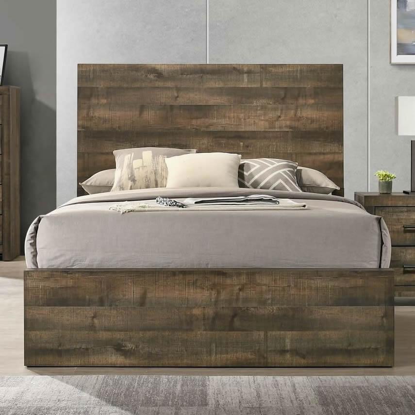 Elements International Bailey BY500KB King Panel Bed IMAGE 1