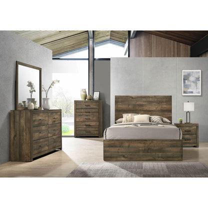 Elements International Bailey BY500KB King Panel Bed IMAGE 3