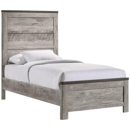 Elements International Millers Cove MC300TB Twin Panel Bed IMAGE 1