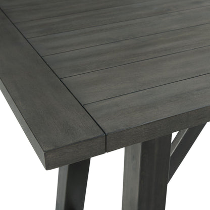  Elements International Renegade DRN3006CS 6 pc Counter Height Dining Set - Grey IMAGE 10