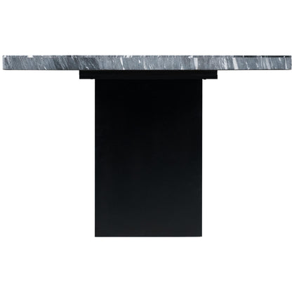  Elements International Valentino CVL400TTB Dining Table - Grey Marble IMAGE 3