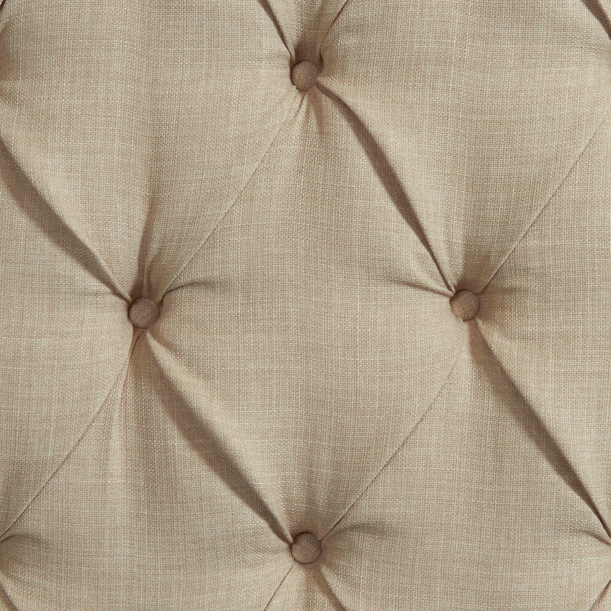 Elements International Morrow UMW082KB King Upholstered Bed - Natural IMAGE 5