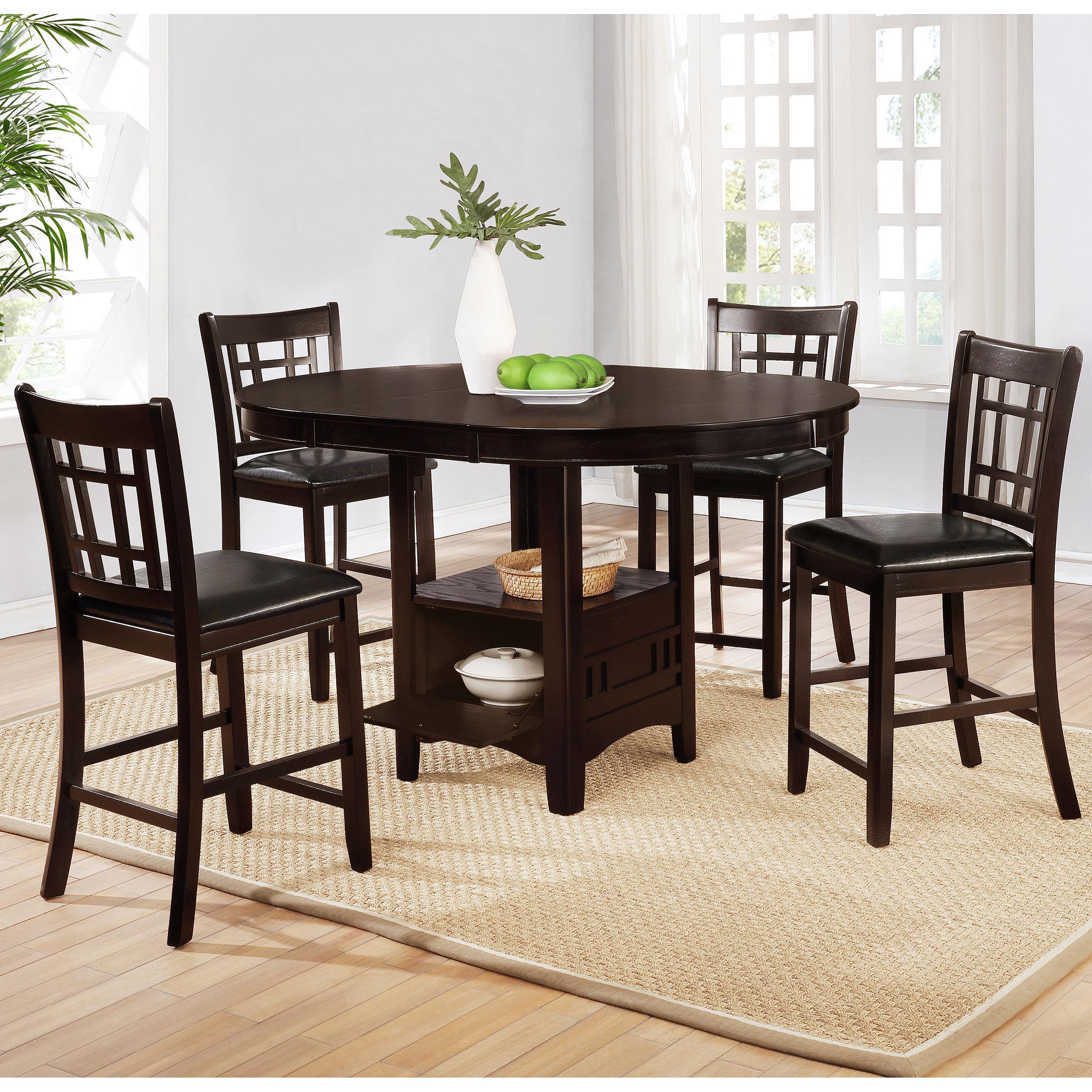  Coaster Furniture Lavon 102888 5 pc Counter Height Dining Set IMAGE 1