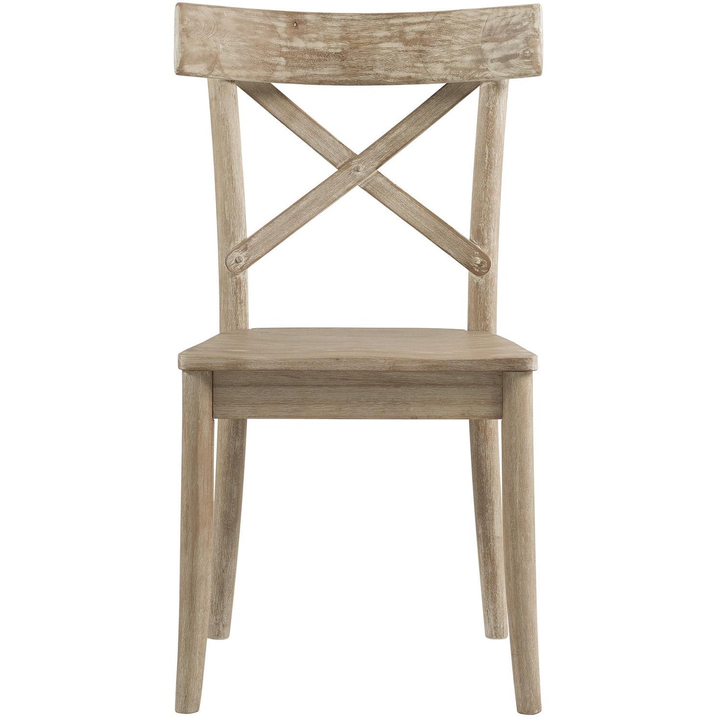  Elements International Callista X-Back Wooden Side Chair Set IMAGE 2