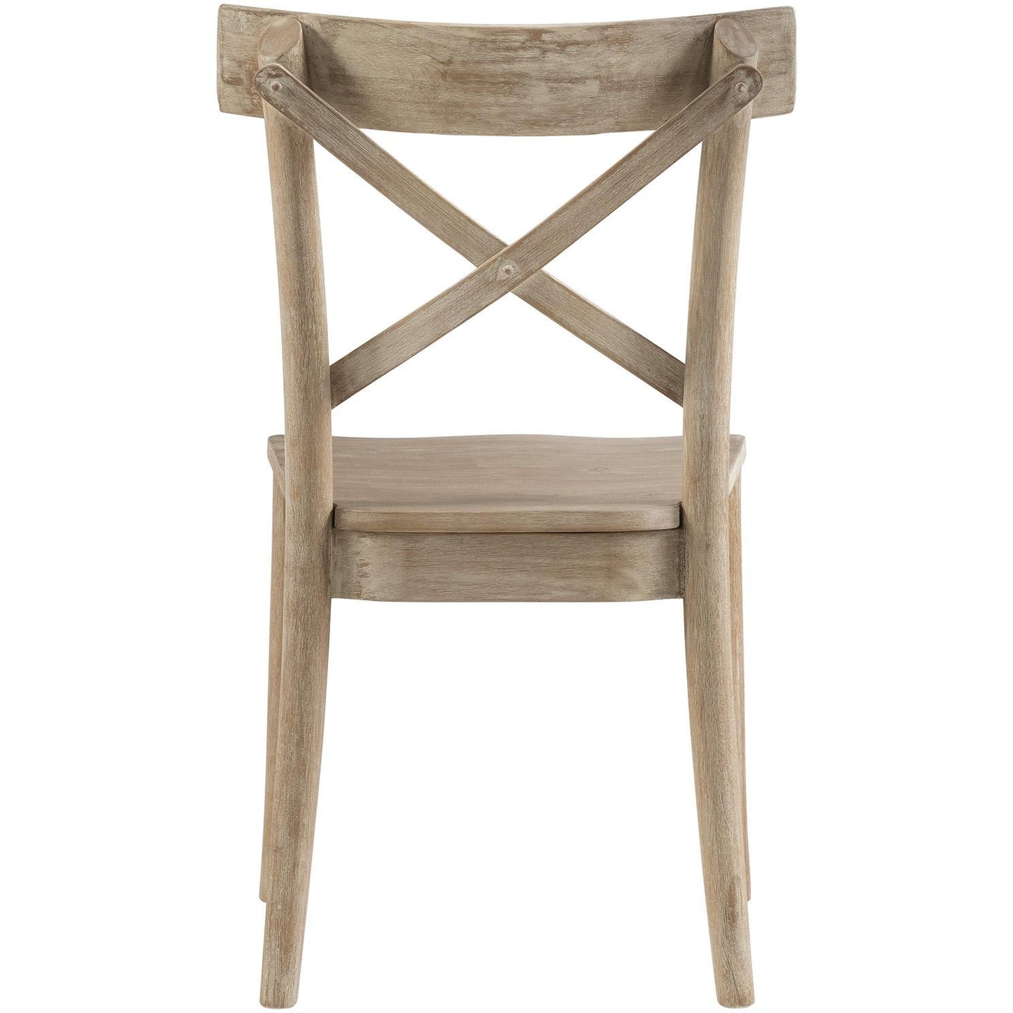  Elements International Callista X-Back Wooden Side Chair Set IMAGE 4