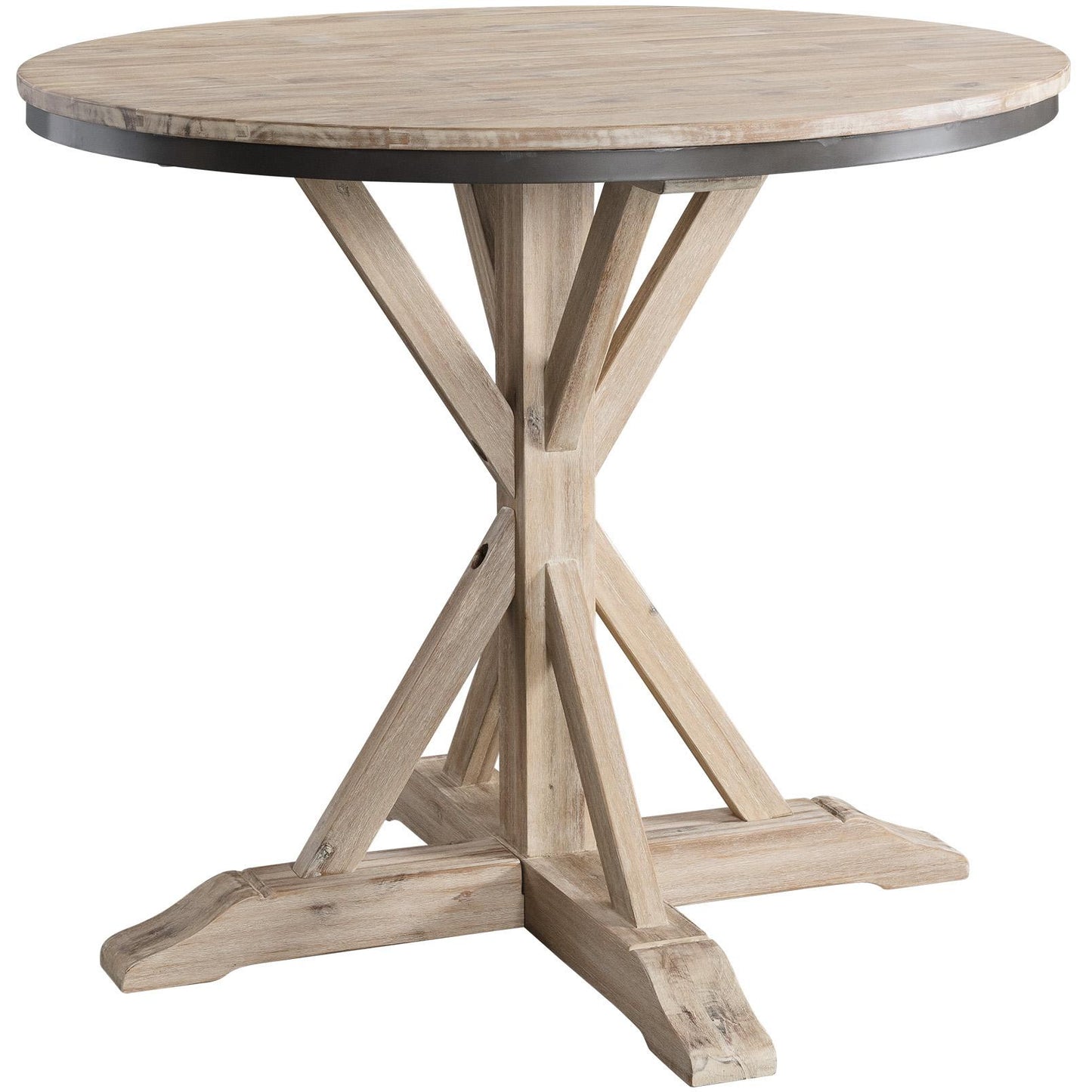 Elements International Callista Round Counter Height Dining Table IMAGE 1