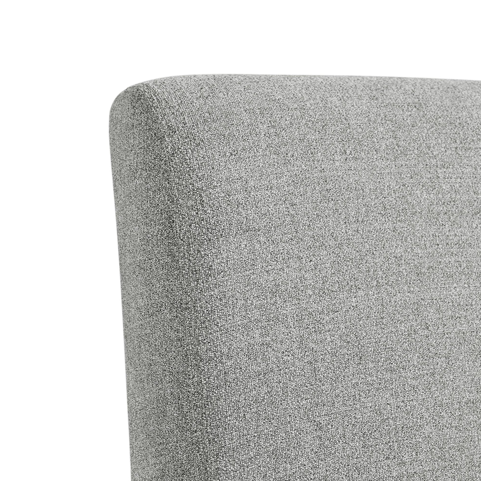  Elements International Nero Upholstered Side Chair Set IMAGE 4