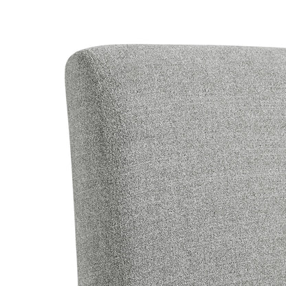  Elements International Nero Upholstered Side Chair Set IMAGE 4