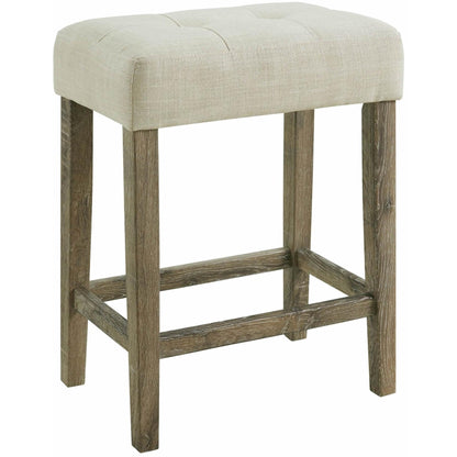  Elements International Oak Lawn Bar Table Single Pack (Table + Three Stools) IMAGE 9