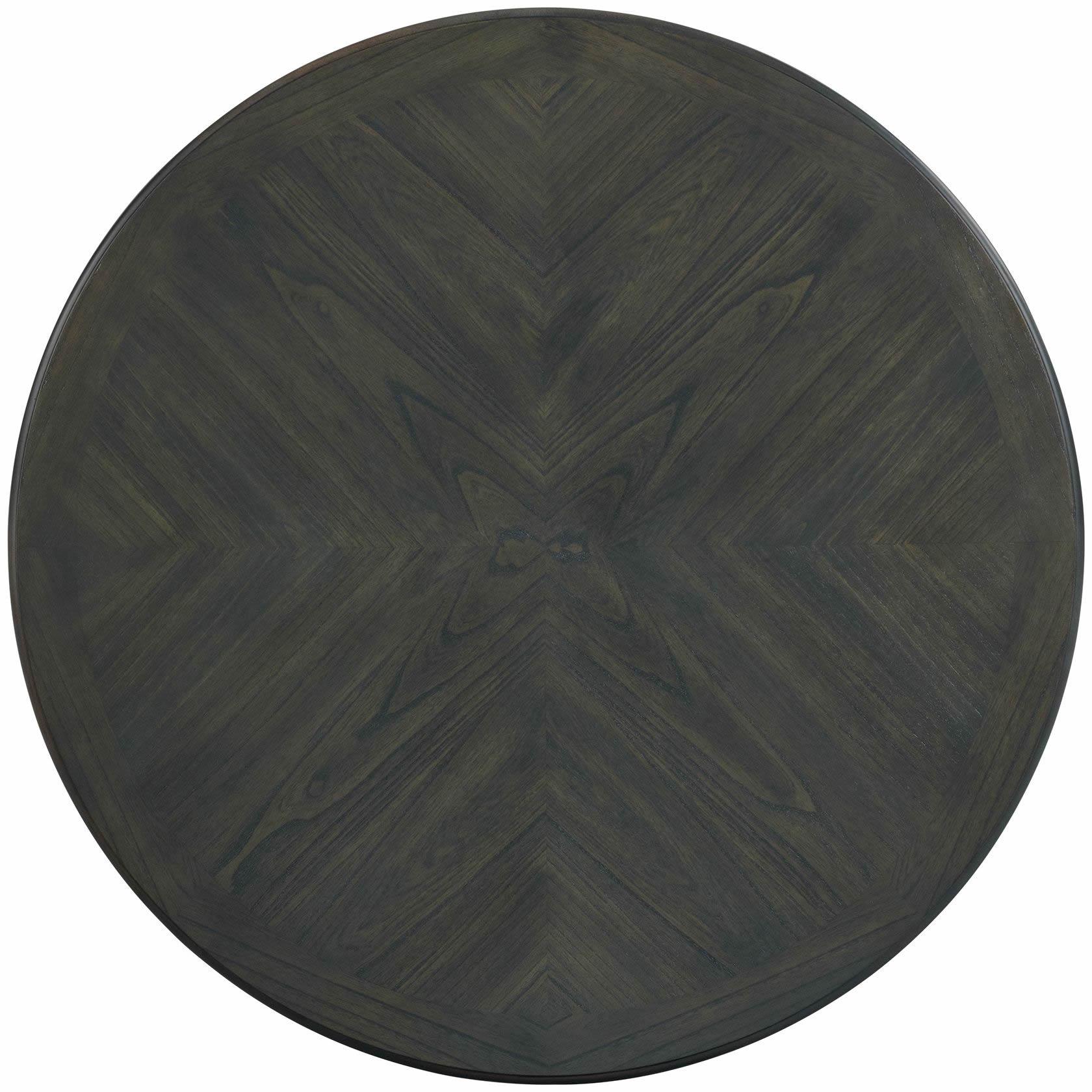  Elements International Amherst Counter Table w/Wood Leg Grey Finish IMAGE 3
