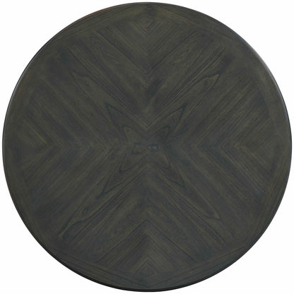  Elements International Amherst Counter Table w/Wood Leg Grey Finish IMAGE 3