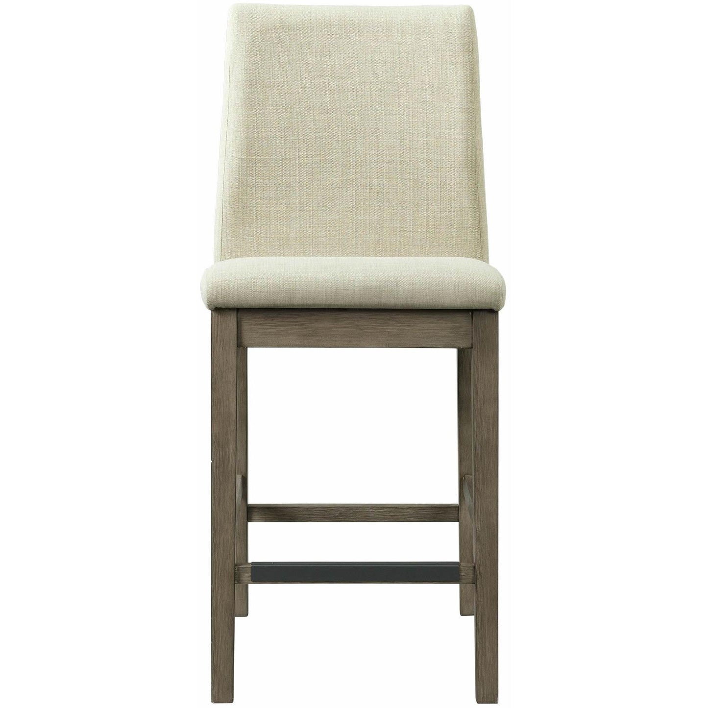  Elements International Dapper Counter Side Chair (Grey Finish) IMAGE 2