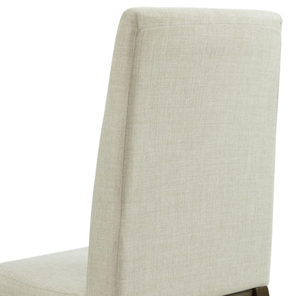  Elements International Dapper Dining Side Chair (Walnut Finish) IMAGE 4