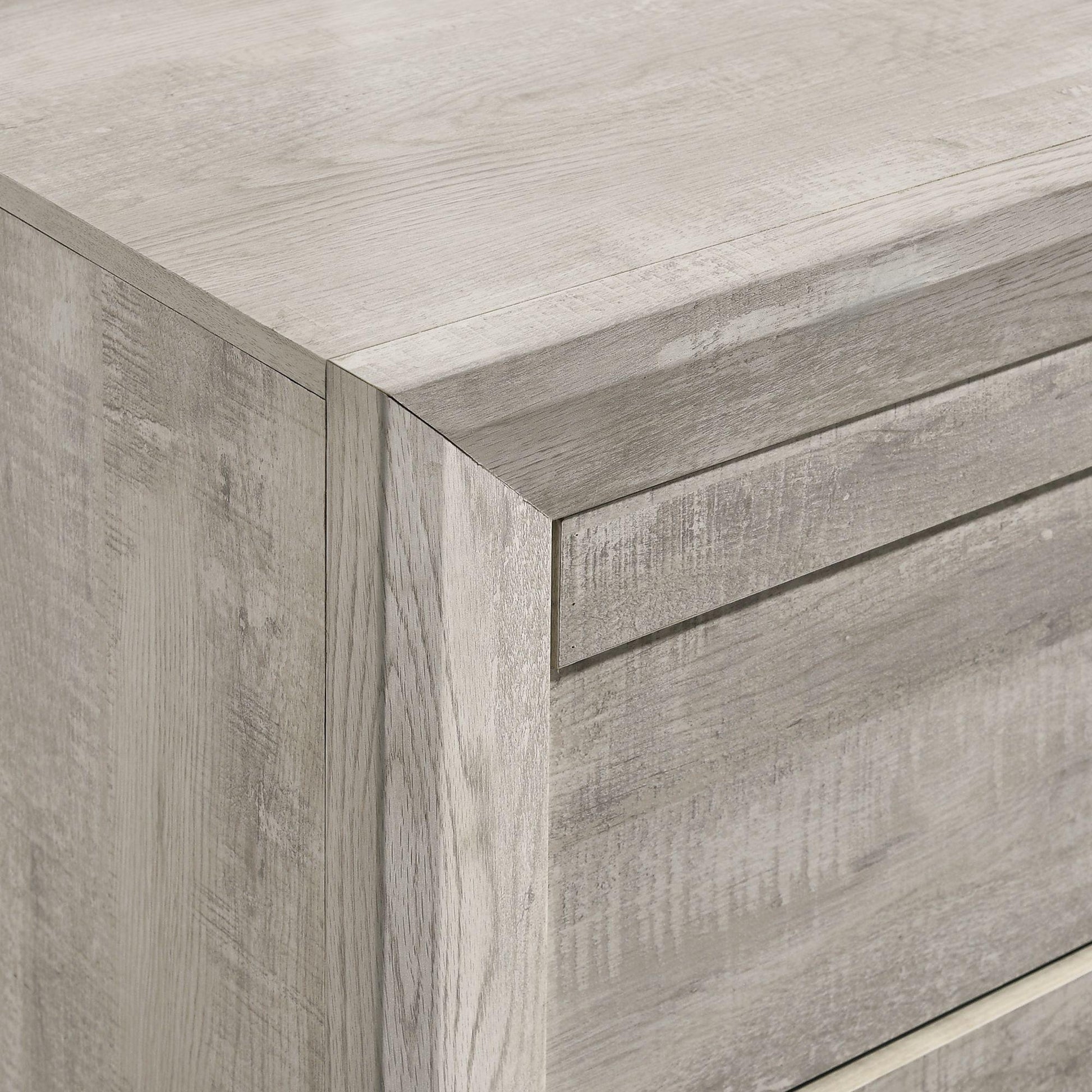  Elements International Ellen EL700NS Nightstand - White IMAGE 3