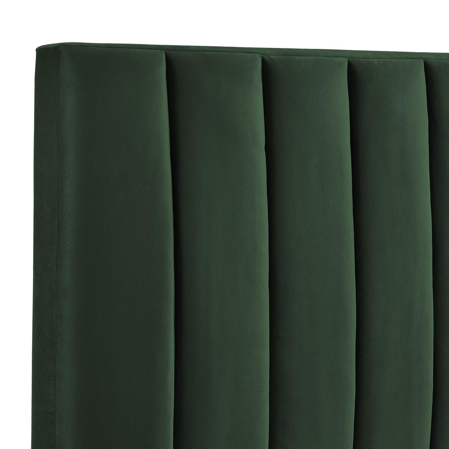  Elements International Coyote Queen Bed W/Carroll Emerald w/Two End Table IMAGE 5